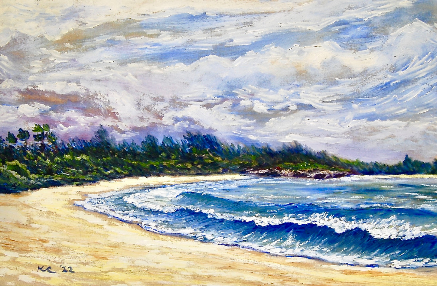 "Kalela Beach" Print