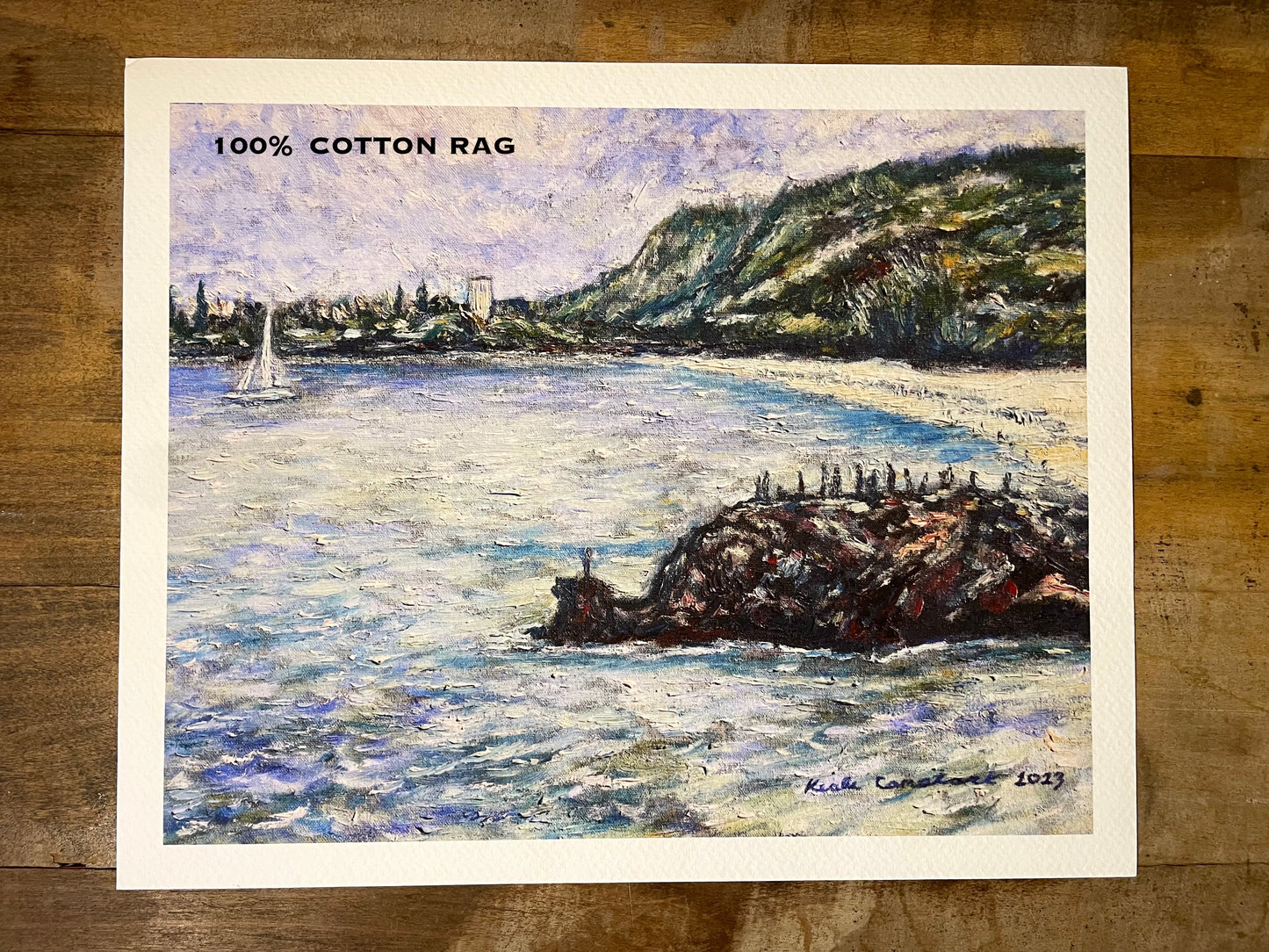 "Waimea Set Wave" Print