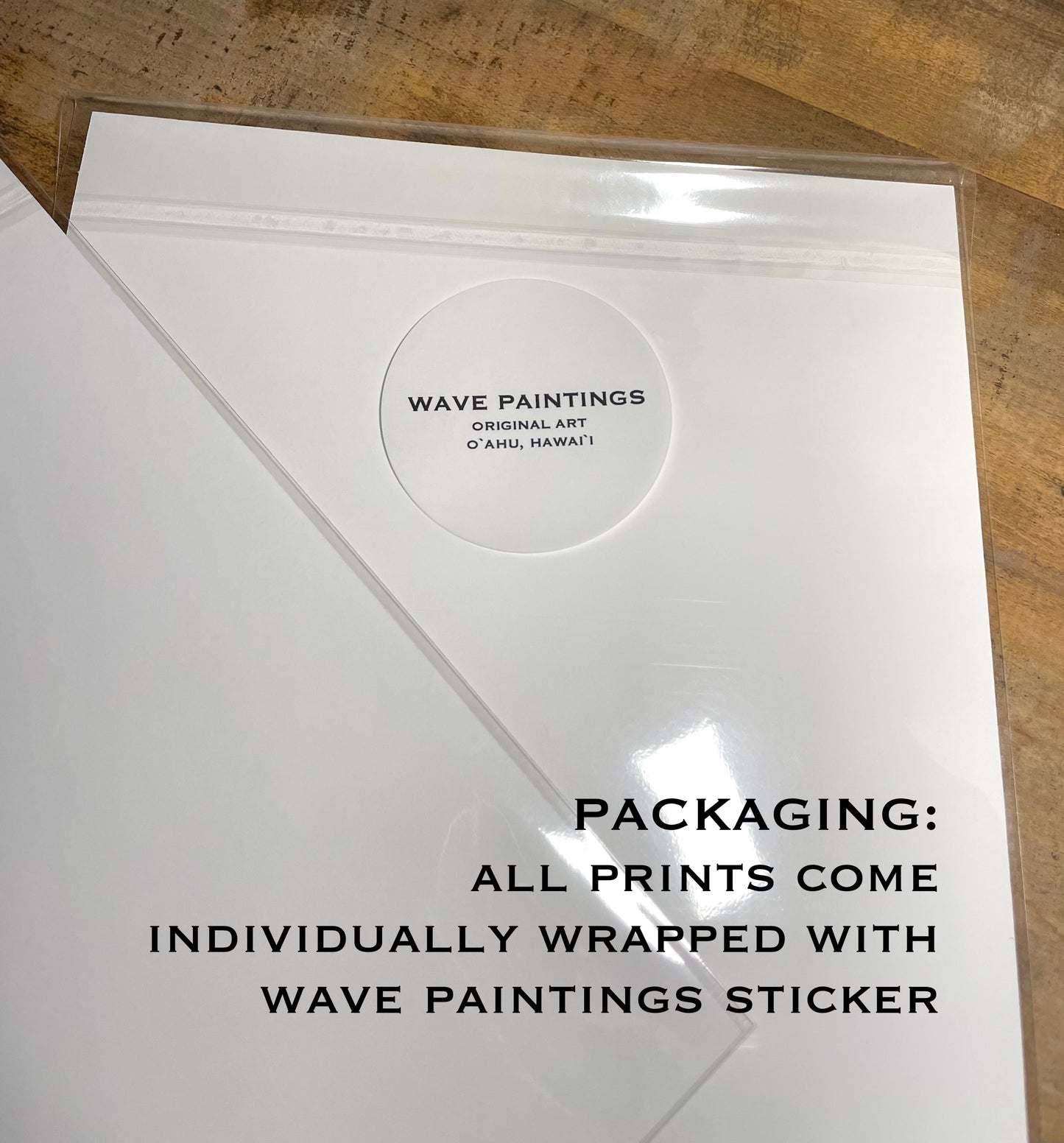"Waimea Set Wave" Print