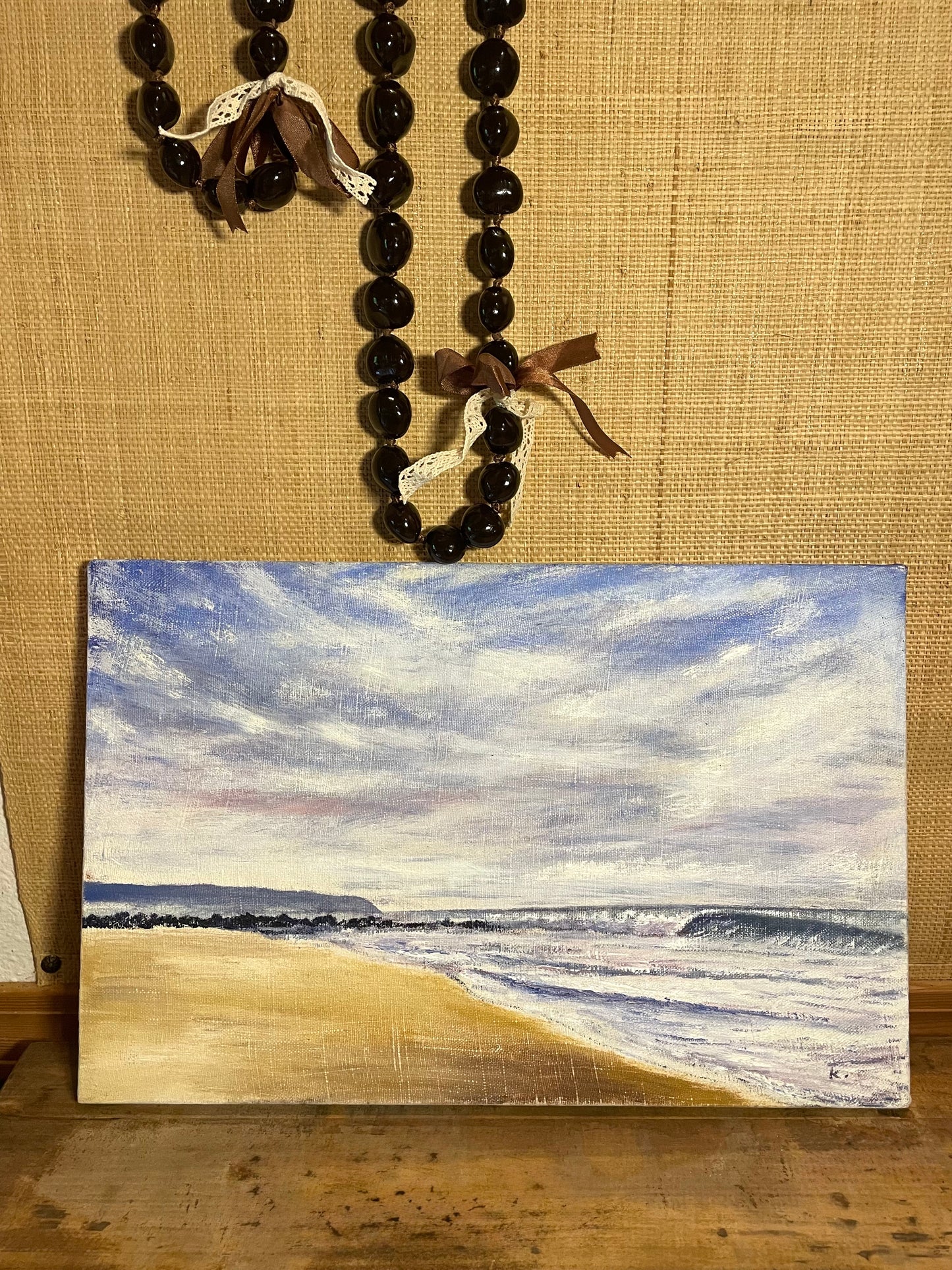"Ka`ena Point and Wave" Small Original