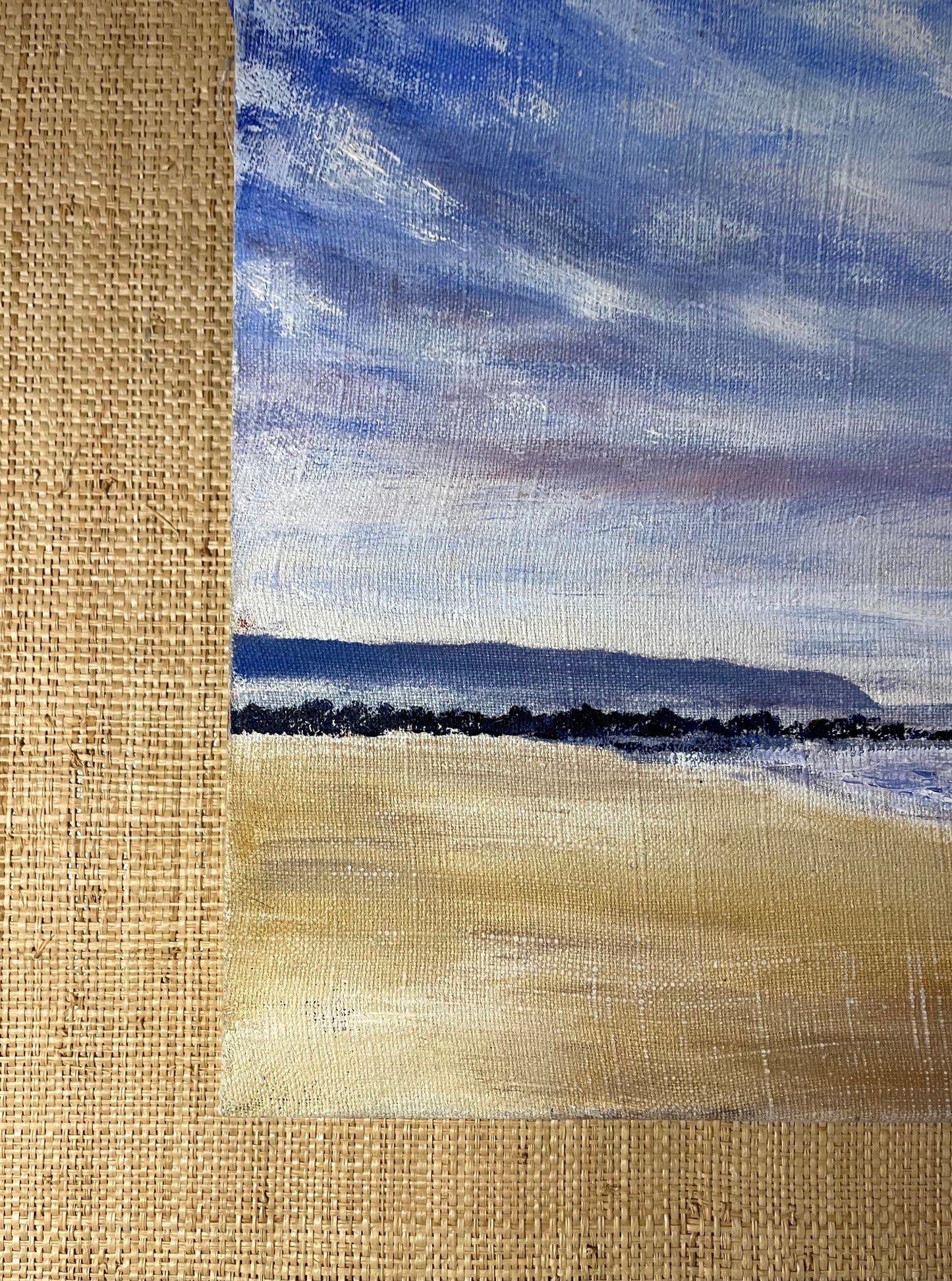 "Ka`ena Point and Wave" Small Original