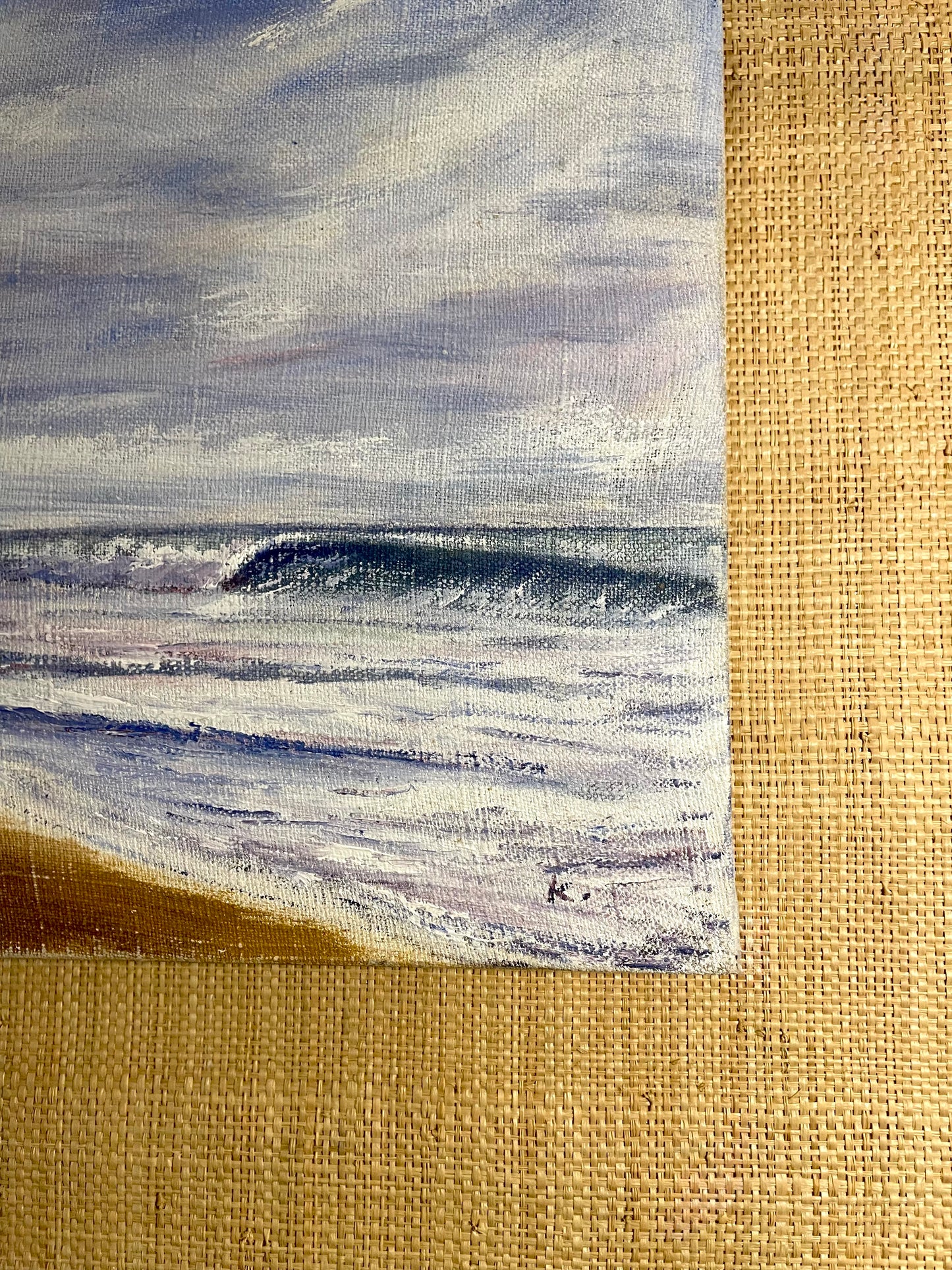 "Ka`ena Point and Wave" Small Original