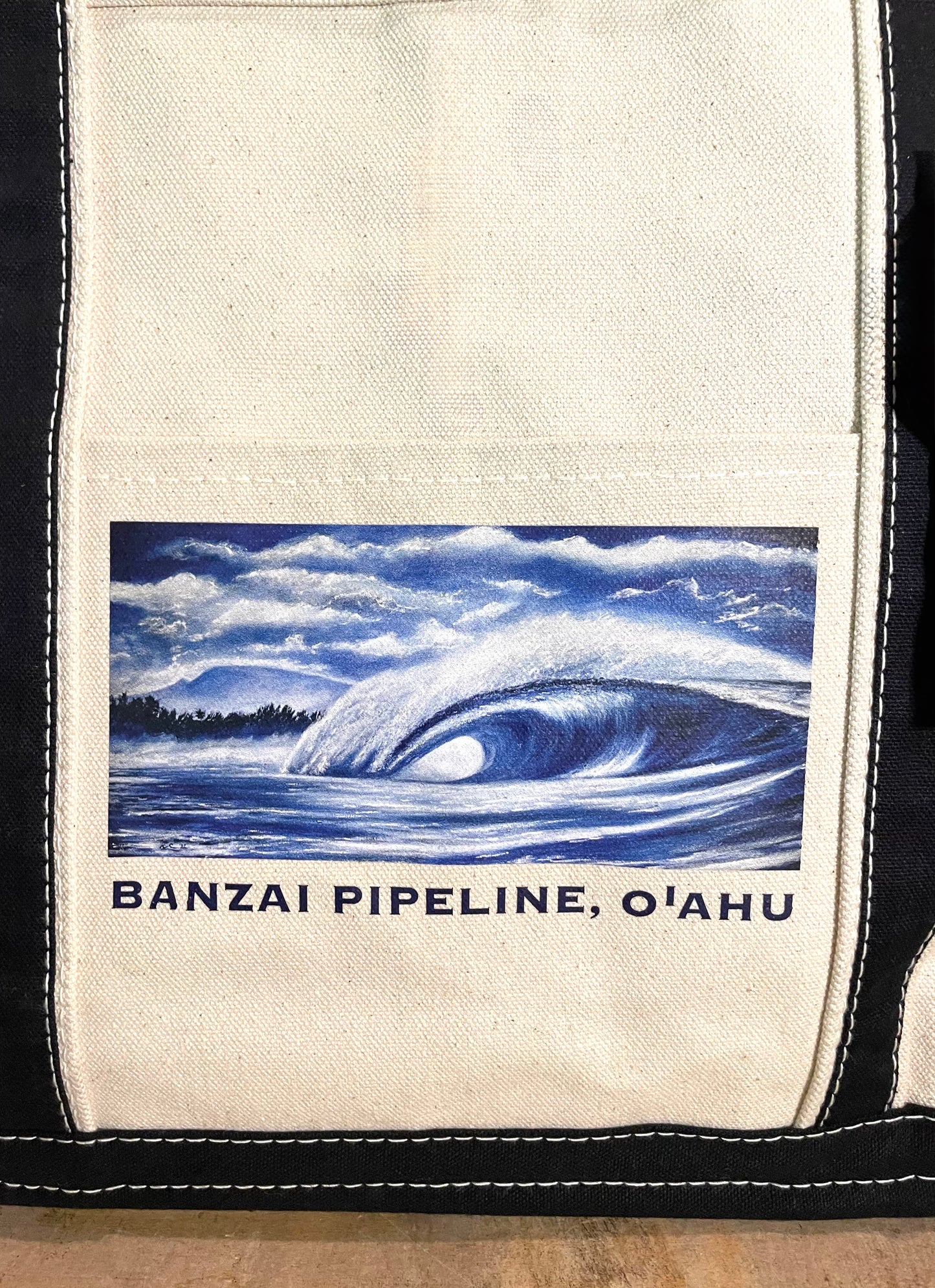 Wave Paintings Heavy Duty Boat Tote