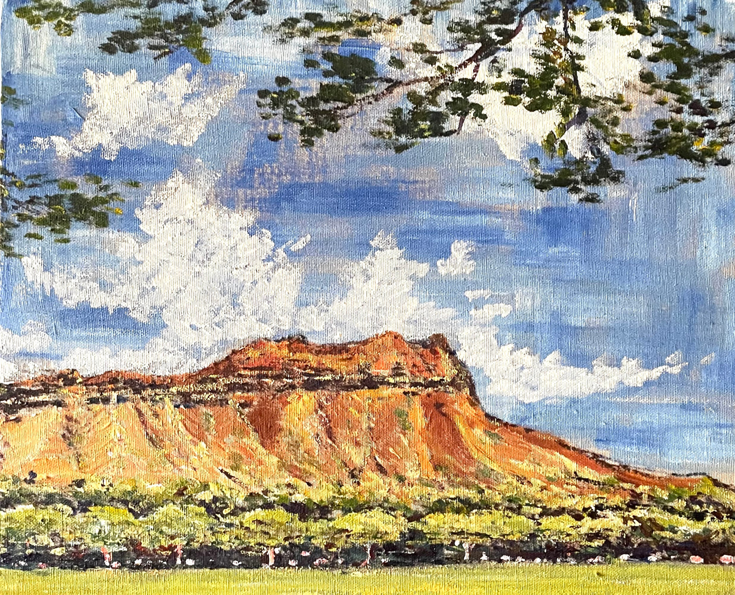 "Diamond Head" Print