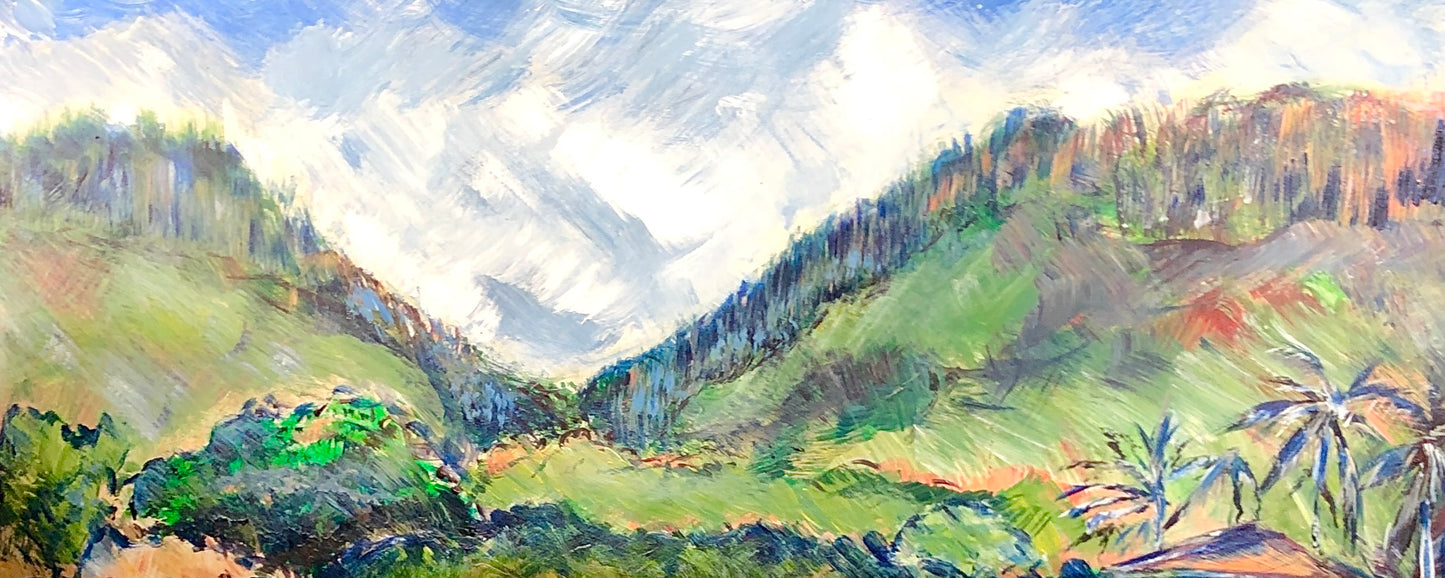 "Waihuena Valley" Print