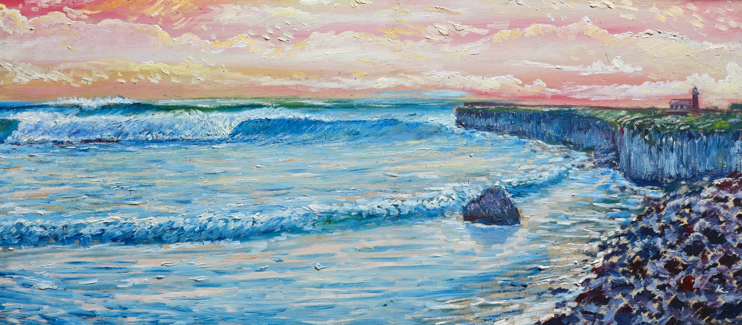 "Santa Cruz Lighthouse" Print