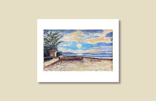 "Log Cabins" Print