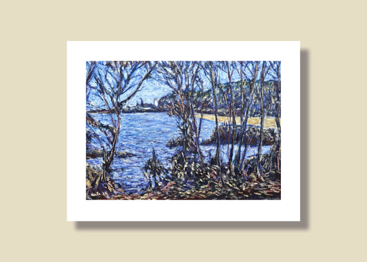 "Blue Waimea Rock" Print