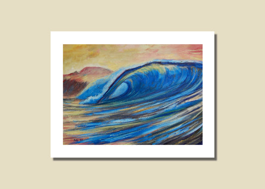 "Pipe at Sunset" Print