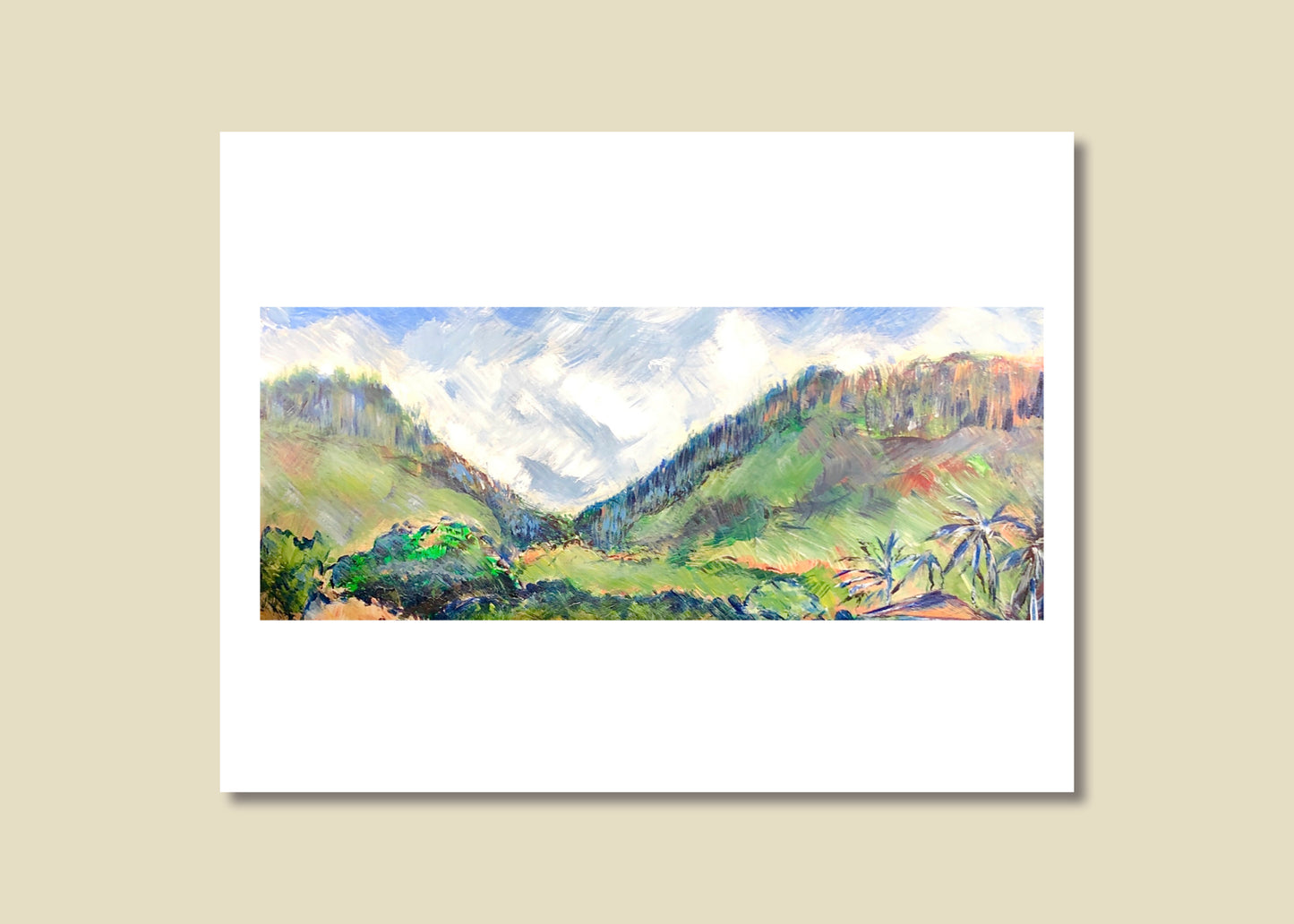 "Waihuena Valley" Print